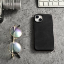 Pouzdro iCarer Oil Wax Leather pro iPhone 14 Plus – černé