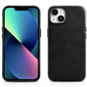Pouzdro iCarer Oil Wax Leather pro iPhone 14 Plus – černé