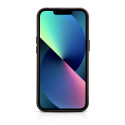 iCarer Oil Wax Premium Leather pro iPhone 14 Plus – hnědá