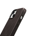 iCarer Oil Wax Premium Leather pro iPhone 14 Plus – hnědá