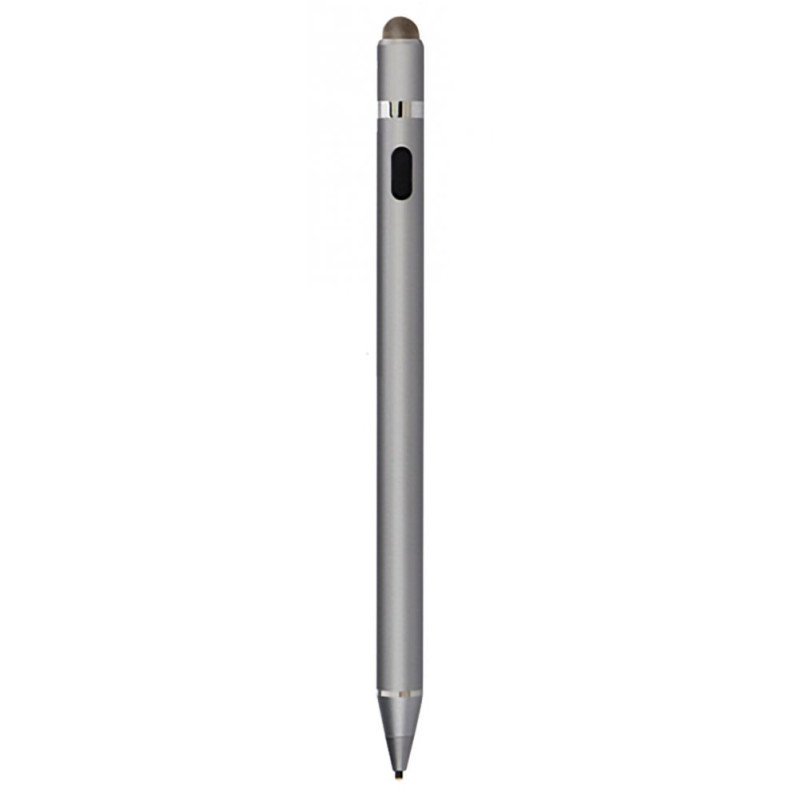 ESTUFF Universal Pen Prémiový aktivní stylus s výdrží 15 hodin, stříbrný