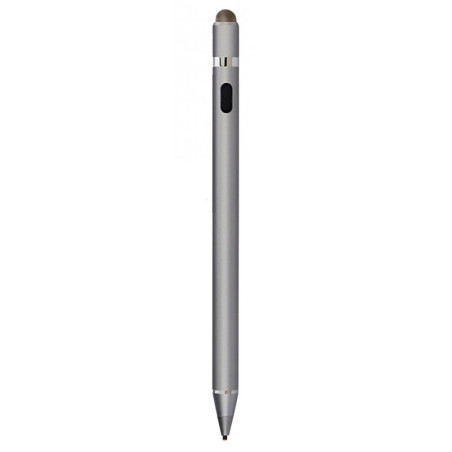 ESTUFF Universal Pen Prémiový aktivní stylus s výdrží 15 hodin, stříbrný