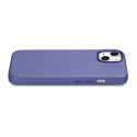 Kryt iCarer pro iPhone 14 – světle fialová (MagSafe)