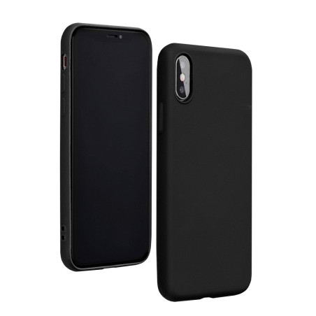 FORCELL Silicone Lite Case silikonový kryt pro iPhone 12 Pro Max, černý