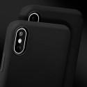 FORCELL Silicone Lite Case silikonový kryt pro iPhone 12 Pro Max, černý
