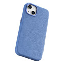 Pouzdro iCarer Litchi Premium Leather Case pro iPhone 14 – světle m