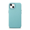 Pouzdro iCarer LITCHI PREMIUM LEATHER pro iPhone 14 - zelené