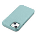 Pouzdro iCarer LITCHI PREMIUM LEATHER pro iPhone 14 - zelené