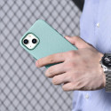 Pouzdro iCarer LITCHI PREMIUM LEATHER pro iPhone 14 - zelené