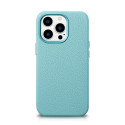 Pouzdro iCarer LITCHI pro iPhone 14 Pro – zelená