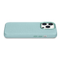 Pouzdro iCarer LITCHI pro iPhone 14 Pro – zelená