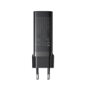 GaN 140W 3 x USB-C / USB-A Joyroom rychlonabíječka JR-TCG05EU - černá + USB-C - USB-C 240W 1,2m kabel