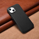 Pouzdro iCarer Litchi pro iPhone 14 Plus - black