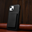 Pouzdro iCarer Litchi pro iPhone 14 Plus - black