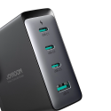 GaN 140W 3 x USB-C / USB-A Joyroom rychlonabíječka JR-TCG05EU - černá + USB-C - USB-C 240W 1,2m kabel