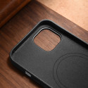 Pouzdro iCarer Litchi pro iPhone 14 Plus - black