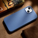 Pouzdro iCarer Litchi Premium Leather pro iPhone 14 Plus – světle m