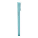 Pouzdro iCarer Litchi Premium Leather iPhone 14 Plus - zelené