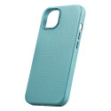 Pouzdro iCarer Litchi Premium Leather iPhone 14 Plus - zelené