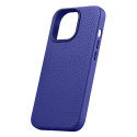 Pouzdro iCarer Litchi pro iPhone 14 Pro Max - tmavě modrá