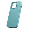 iCarer LITCHI Premium Leather pro iPhone 14 Pro Max - zelené