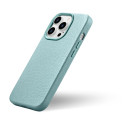 iCarer LITCHI Premium Leather pro iPhone 14 Pro Max - zelené