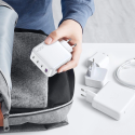 GaN 3xUSB C / USB 100W rychlonabíječka PPS Ugreen CD226 - bílá