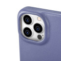 iCarer Magnetic Flip Leather Folio Case iPhone 14 Pro - světle fialov