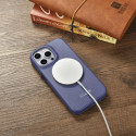 iCarer Magnetic Flip Leather Folio Case iPhone 14 Pro - světle fialov