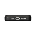 iCarer CE Premium Leather Folio iPhone 14 Plus - black