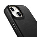iCarer CE Premium Leather Folio iPhone 14 Plus - black