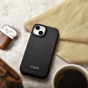 iCarer CE Premium Leather Folio iPhone 14 Plus - black