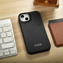 iCarer CE Premium Leather Folio iPhone 14 Plus - black