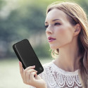iCarer CE Premium Leather Folio iPhone 14 Plus - black