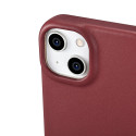 iCarer CE Premium Leather Folio Case iPhone 14 Plus – červené