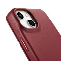 iCarer CE Premium Leather Folio Case iPhone 14 Plus – červené