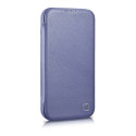 Pouzdro iCarer CE Premium Leather Folio pro iPhone 14 Plus - světle f