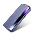 Pouzdro iCarer CE Premium Leather Folio pro iPhone 14 Plus - světle f