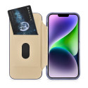 Pouzdro iCarer CE Premium Leather Folio pro iPhone 14 Plus - světle f