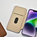 Pouzdro iCarer CE Premium Leather Folio pro iPhone 14 Plus - světle f