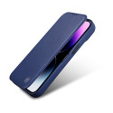 Pouzdro iCarer CE Premium Leather iPhone 14 Plus - modrá