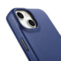 Pouzdro iCarer CE Premium Leather iPhone 14 Plus - modrá