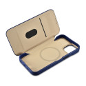Pouzdro iCarer CE Premium Leather iPhone 14 Plus - modrá