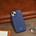 Pouzdro iCarer CE Premium Leather iPhone 14 Plus - modrá