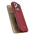Pouzdro iCarer CE Premium Leather iPhone 14 Pro Max - červená