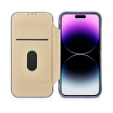 iCarer CE Premium Leather Folio pro iPhone 14 Pro Max – light purple