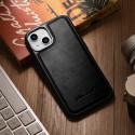 Pouzdro iCarer Leather Oil Wax iPhone 14 Plus black