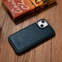 Pouzdro iCarer Leather Oil Wax iPhone 14 Plus modrá