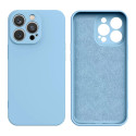 Kryt Hurtel SILICONE CASE iPhone 14 Plus - světle modrý