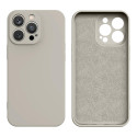 Kryt Hurtel Silicone Case iPhone 14 Plus – béžový